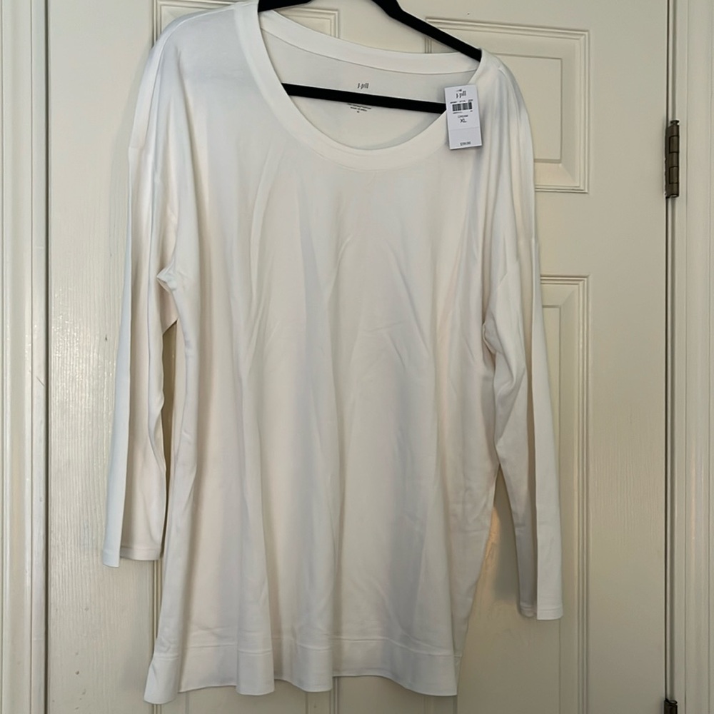 NWT JJill scoop neck tunic XL